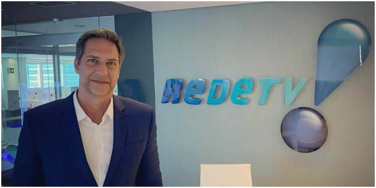 Lacombe na RedeTV! (Foto: Divulgação)