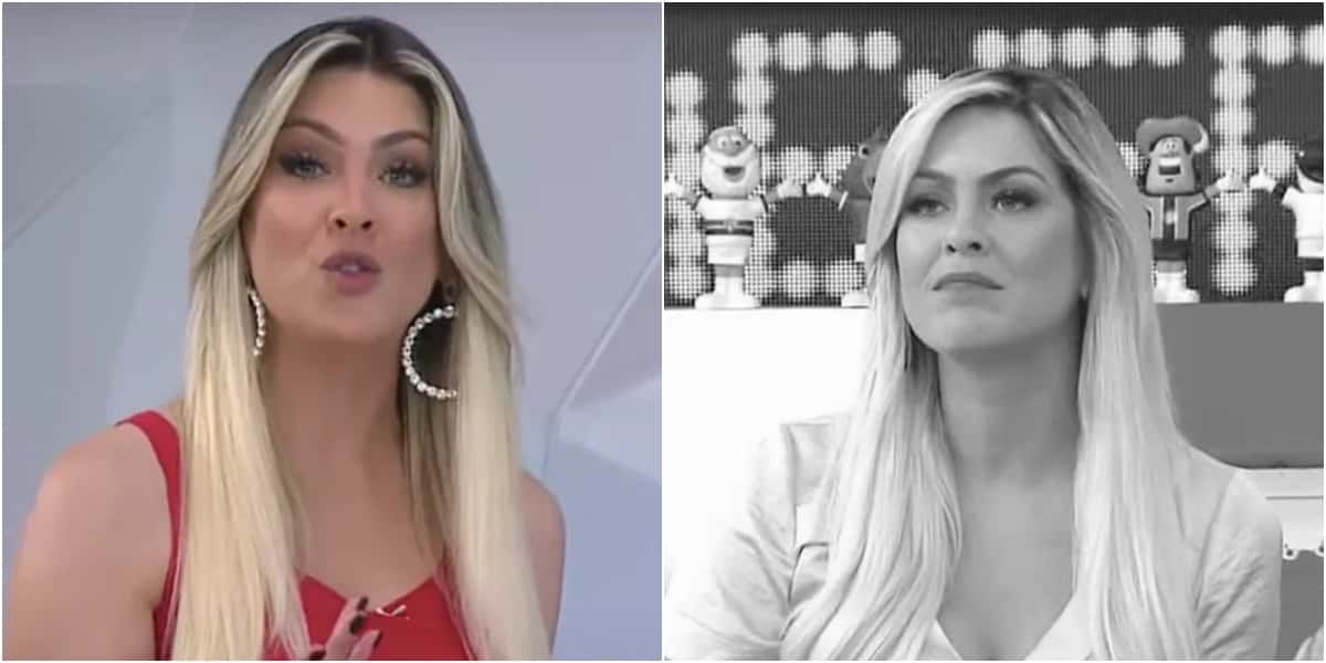 Renata Fan comanda o Jogo Aberto na Band. (Foto: Montagem/Reprodução)