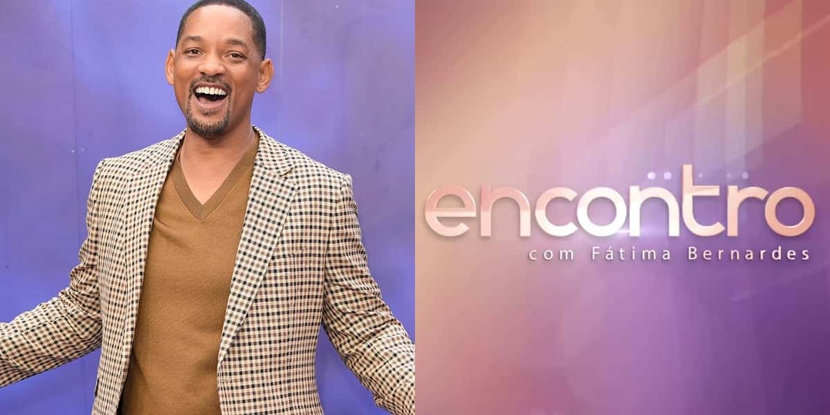 Will Smith vai ao Encontro com Fátima Bernades (Foto: Reprodução)