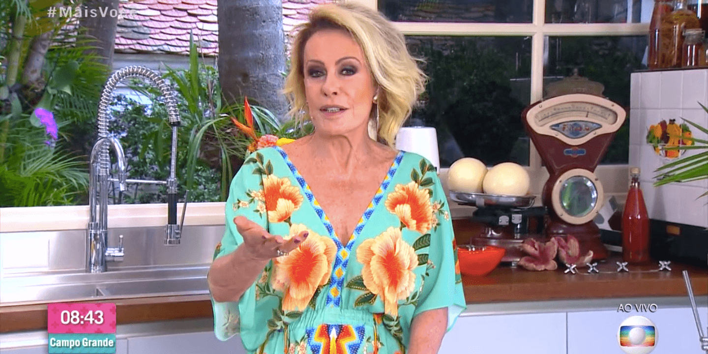 Ana Maria Braga comunicou sobre o sumiço de Louro José (Foto: reprodução/Globo)