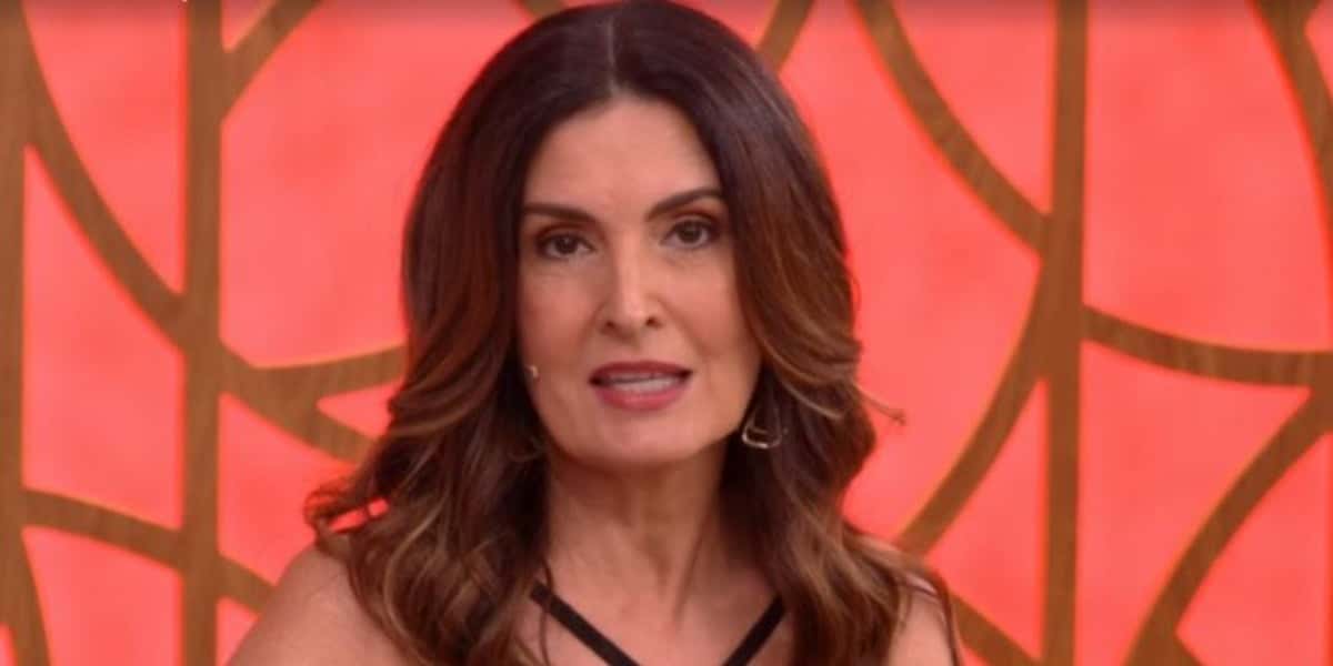 Fátima Bernardes no "Encontro" de hoje (Foto: Reprodução/TV Globo)