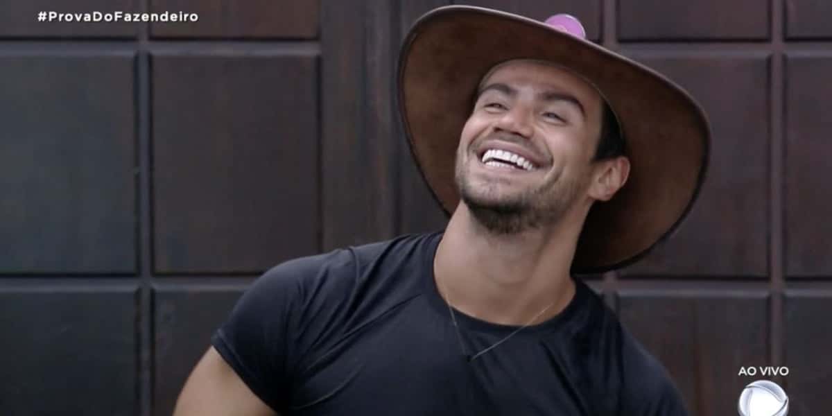 Mariano ganha prova do lampião (Foto: Reprodução)