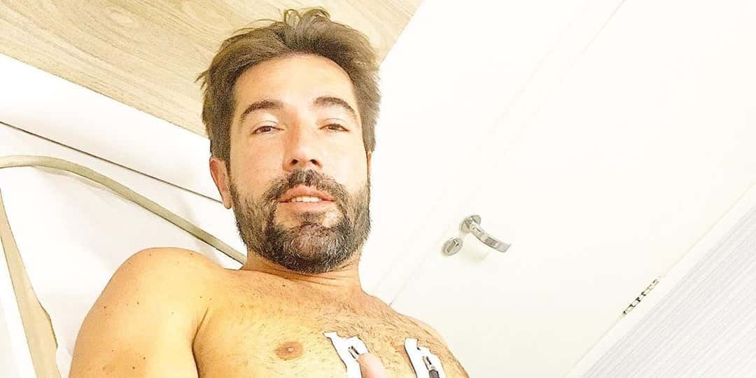 Sandro Pedroso ficou entre a vida e a morte (Foto: reprodução)