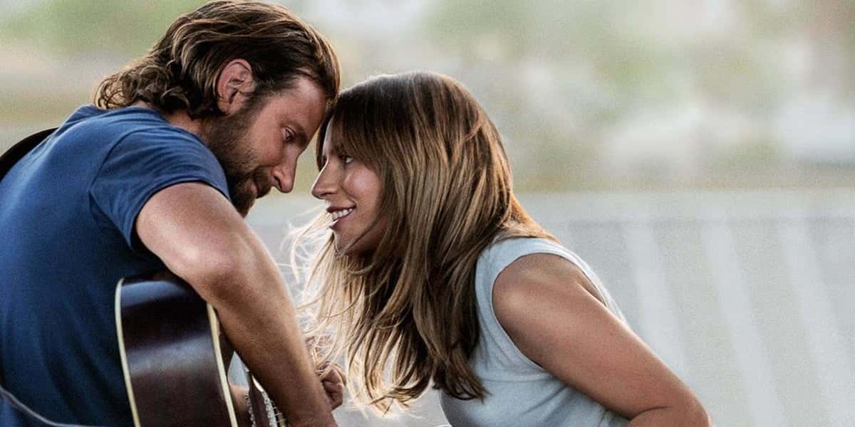 "Nasce Uma Estrela", com Lady Gaga e Bradley Cooper, brilhou em audiência na Globo (Foto: Divulgação)
