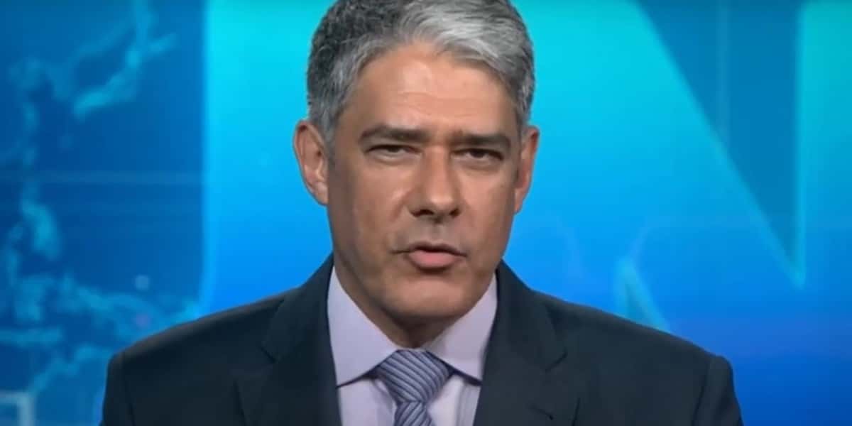 William Bonner comanda o Jornal Nacional há 24 anos (Foto: Reprodução / TV Globo)