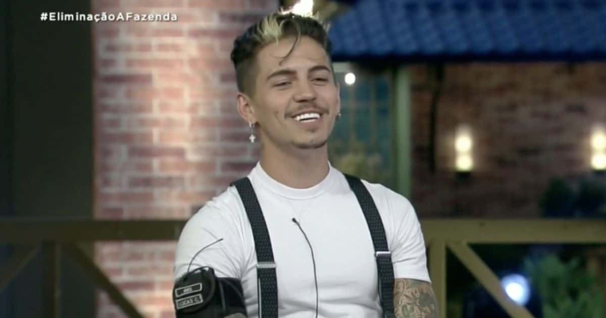 Biel em A Fazenda (Foto: Reprodução)