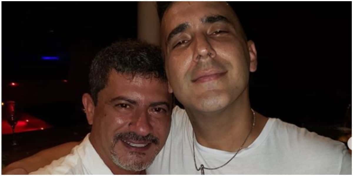 André Marques e Tom Veiga eram grandes amigos (Foto: Reprodução)