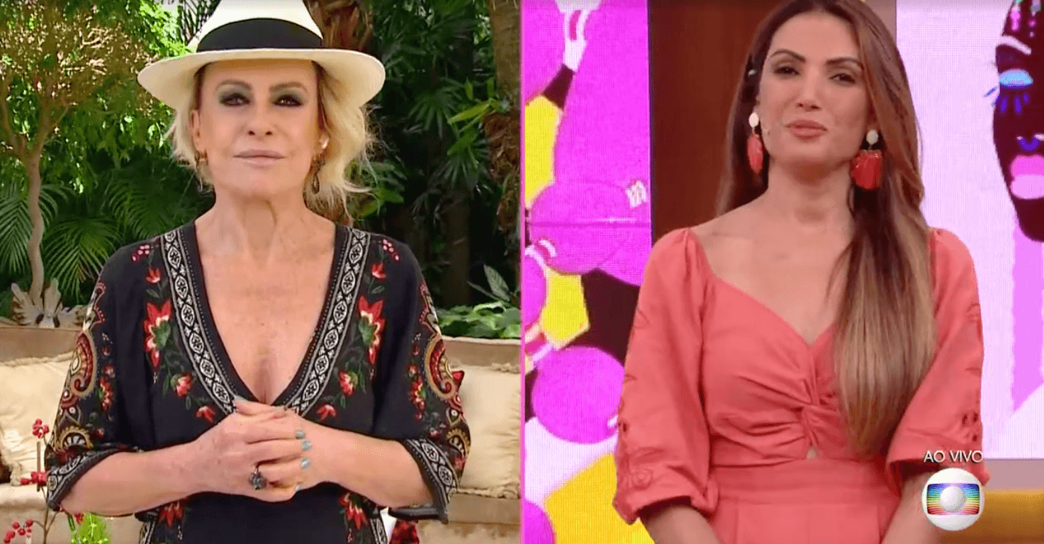 Patrícia Poeta e Ana Maria (Foto: Reprodução)