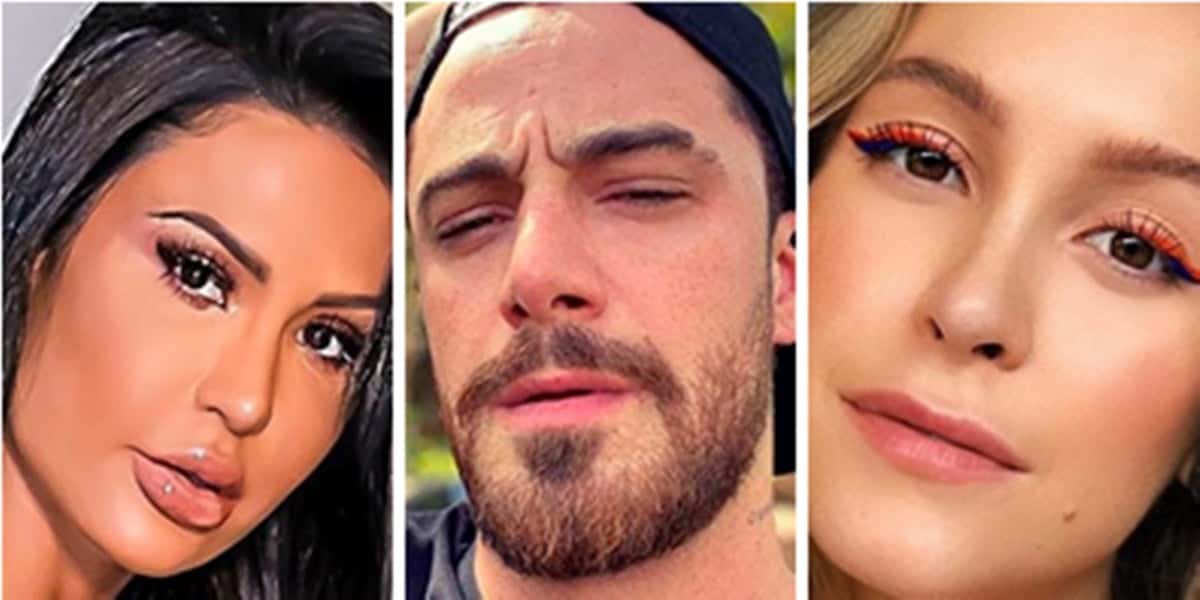 Gracyanne Barbosa, Felipe Titto e Carla Diaz (Foto: Montagem/TV Foco)