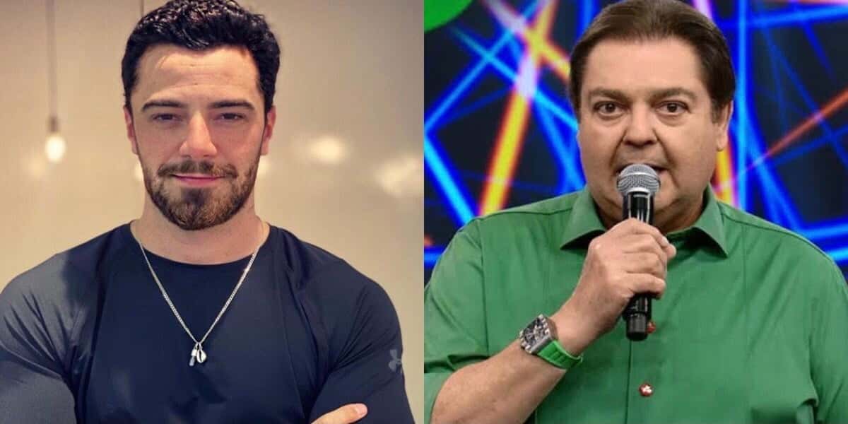 Felipe Titto teve que deixar o elenco da Dança dos Famosos, do Domingão do Faustão (Foto: Reprodução / TV Globo)