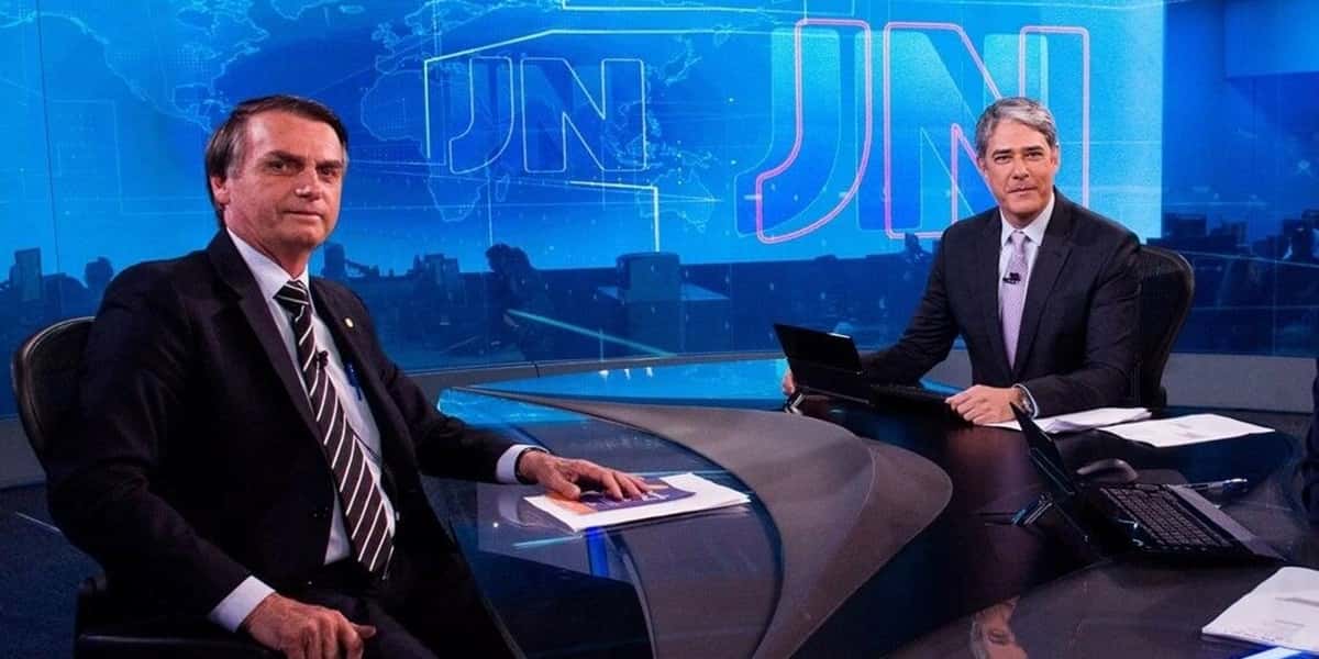 Jair Bolsonaro tem uma implicância com a platinada (Foto: Reprodução/TV Globo)