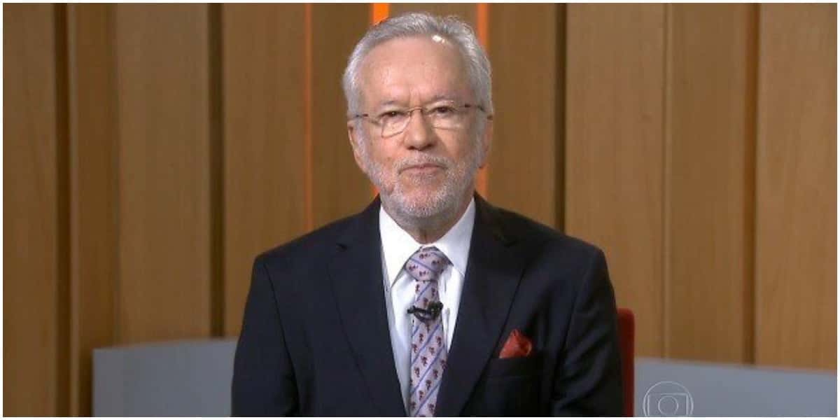 Alexandre Garcia, ex-âncora do Jornal Nacional, é um grande apoiador do governo de Bolsonaro (Foto: Reprodução)
