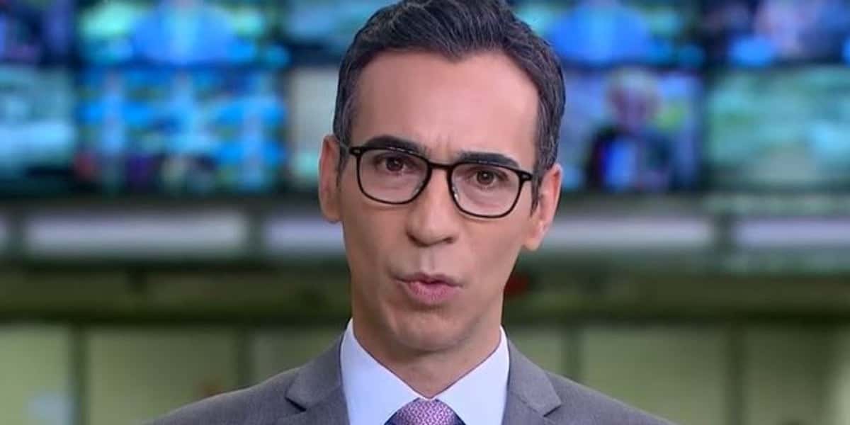 Cesar Tralli deu "Jornal Hoje" (Foto: Reprodução/TV Globo)