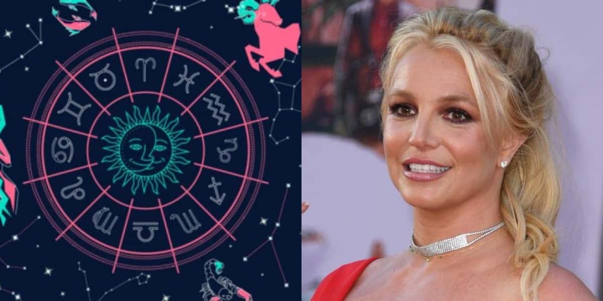 A aniversariante da quarta-feira 02, é a cantora Britney Spears, estrela pop do signo de Sagitário (Foto: Reprodução)