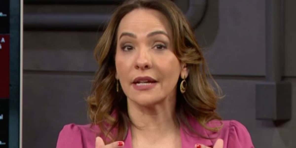 Maria Beltrão comete gafe ao vivo (Foto: Reprodução\Globo)