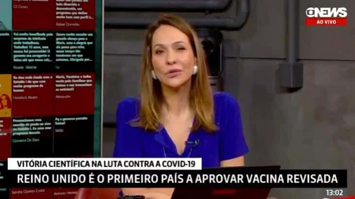 Maria Beltrão na GloboNews (Foto: Divulgação)