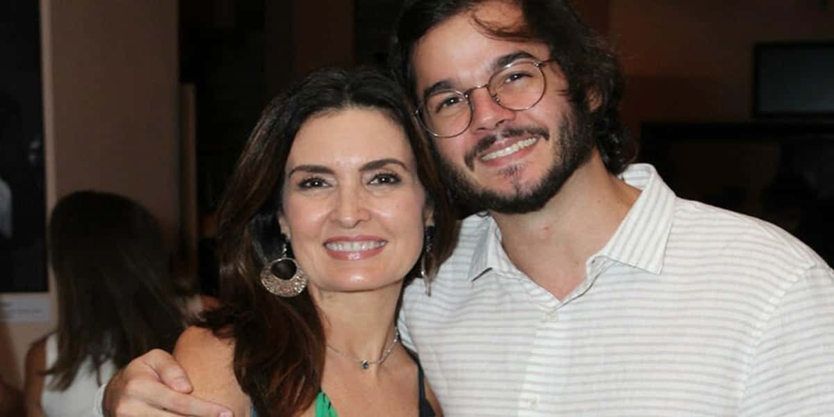 Fátima Bernardes e Túlio Gadêlha (Foto: Reprodução)