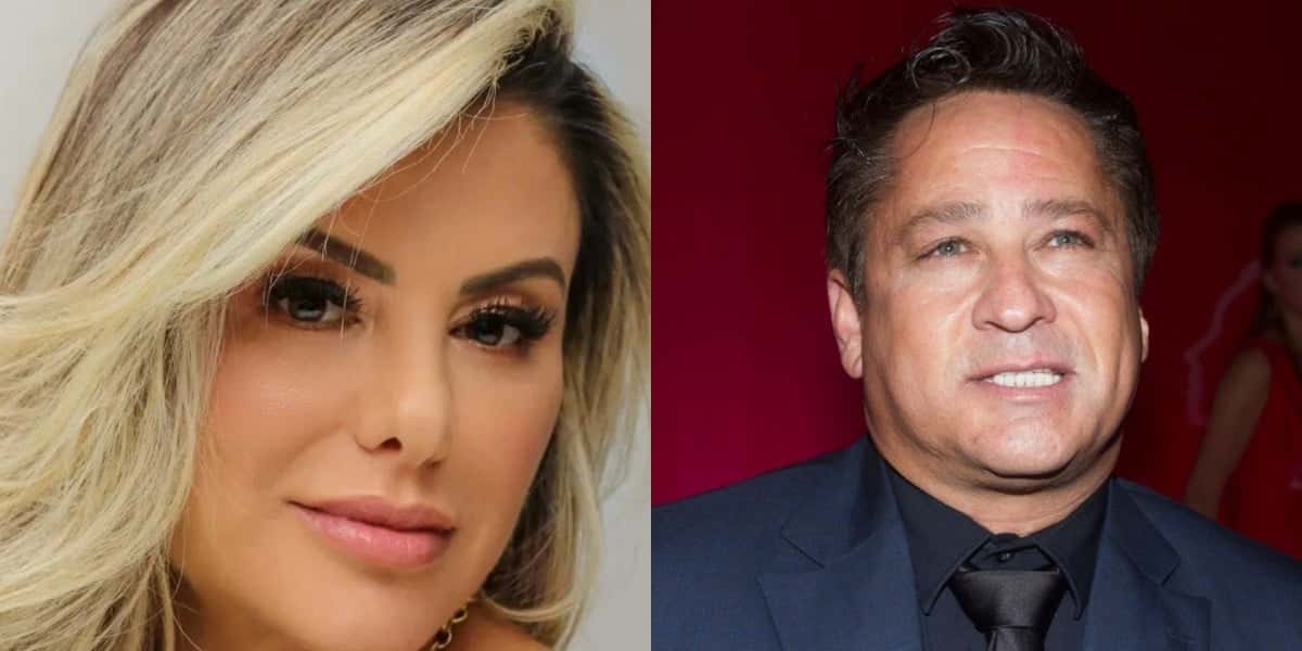 Poliana Rocha e Leonardo (Foto: Montagem/TVFoco)