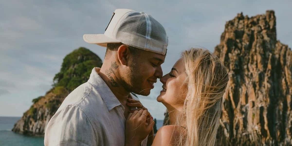 Gabi Martins e Tierry durante viagem em Fernando de Noronha - Foto: Reprodução/Santiago Salazar