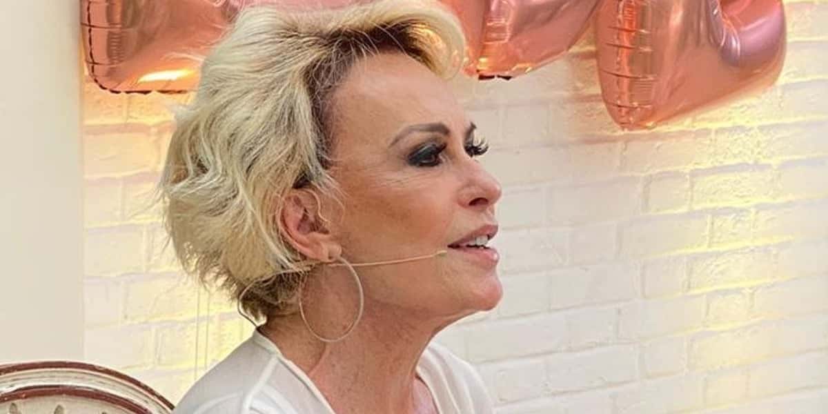 Ana Maria Braga apresenta o programa "Mais Você" na Globo (Foto: Reprodução/Instagram)
