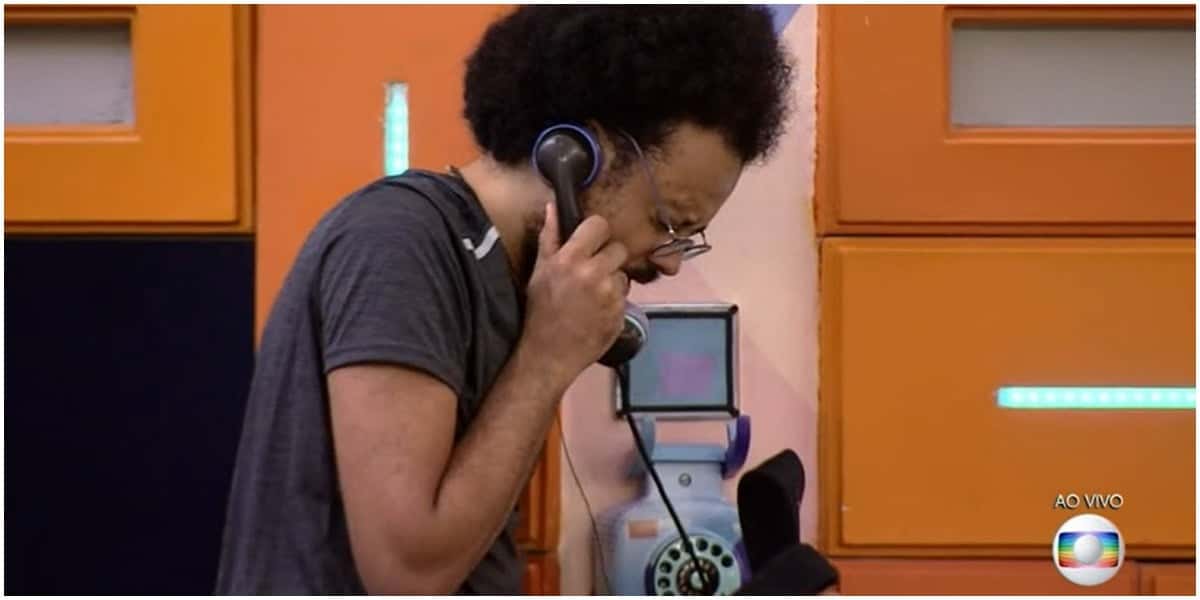 João Luiz foi o primeiro a atender BigFone - Foto: Reprodução