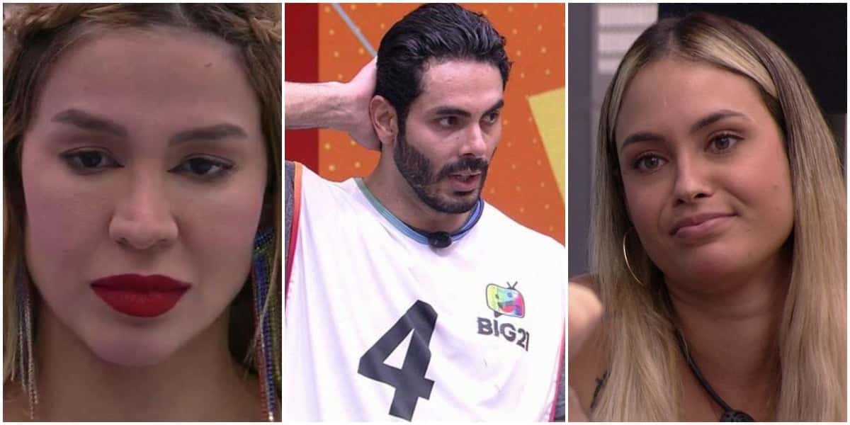 Enquete: Rodolffo, Sarah e Kerline estão no paredão do BBB21 - Foto: Montagem
