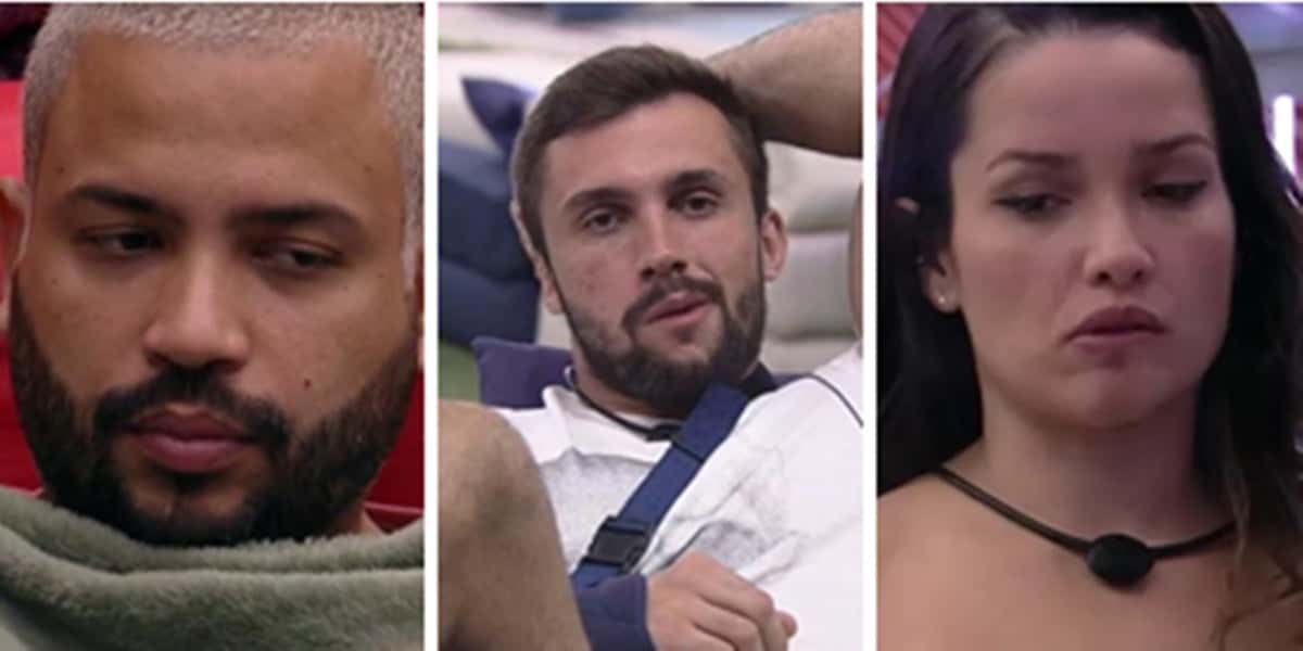 Projota, Arthur e Juliette no BBB21 (Foto: Montagem/TV Foco)
