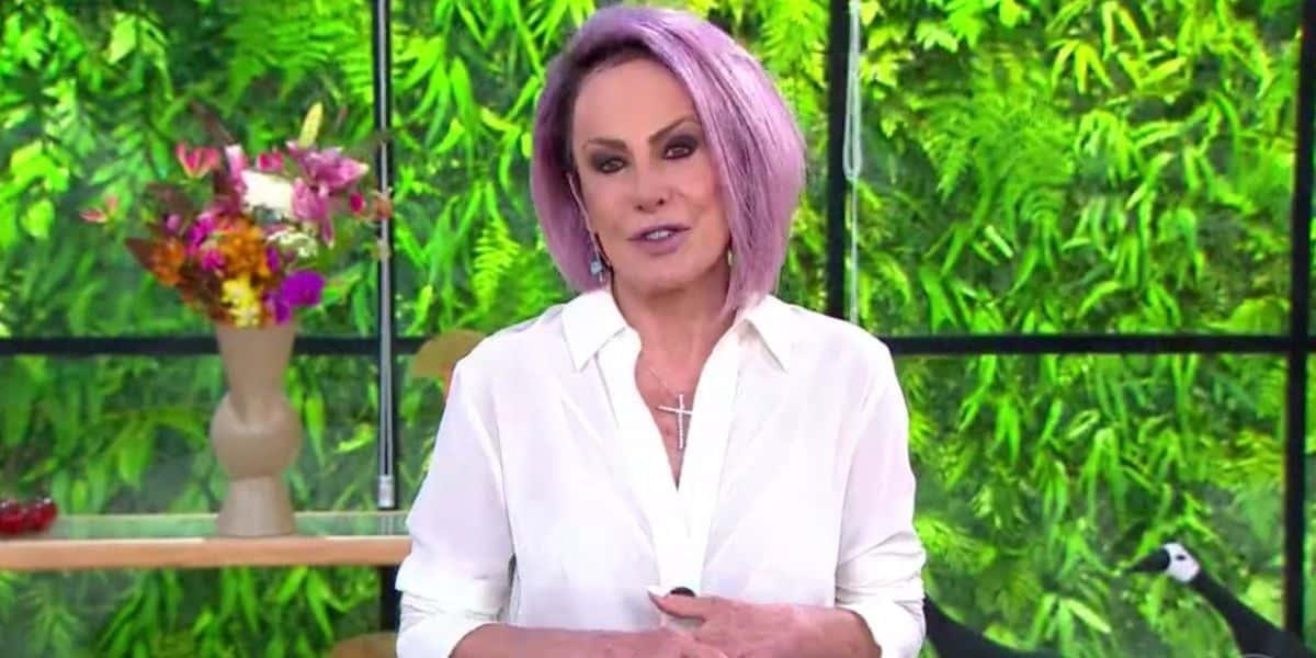 Ana Maria Braga no Mais Você (Foto: Reprodução / Globo)