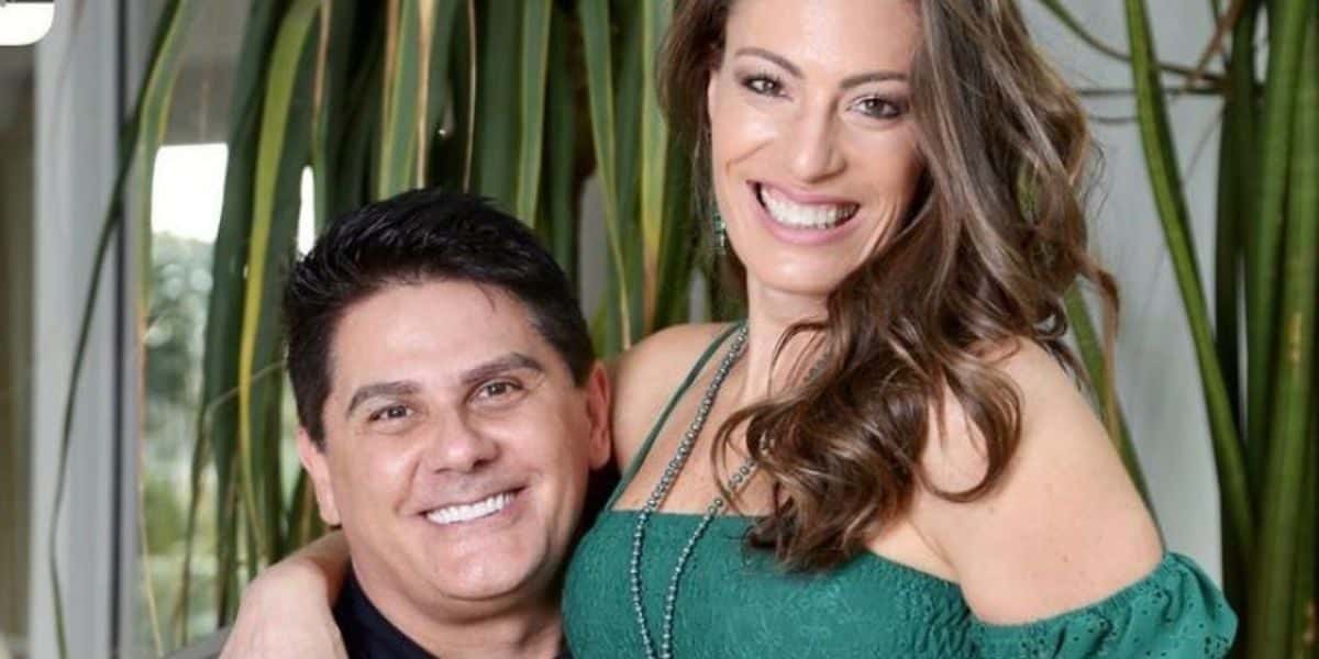 César Filho e a esposa, Elaine Mickely (Foto: Reprodução/ Instagram)