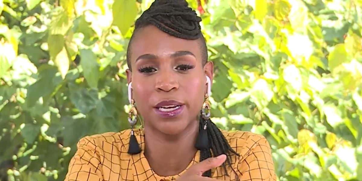 Karol Conká no Mais Você, foi questionada por Ana Maria (Foto: Reprodução / Globo)