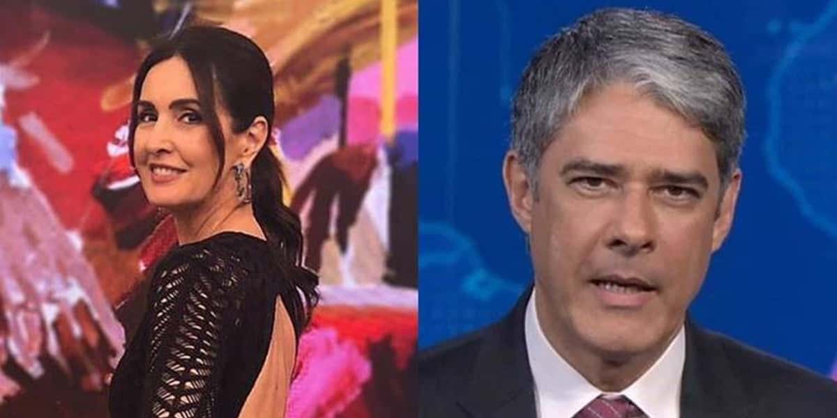 Fátima Bernardes e William Bonner não querer continuar com seus trabalhos na Globo (Foto: Montagem)