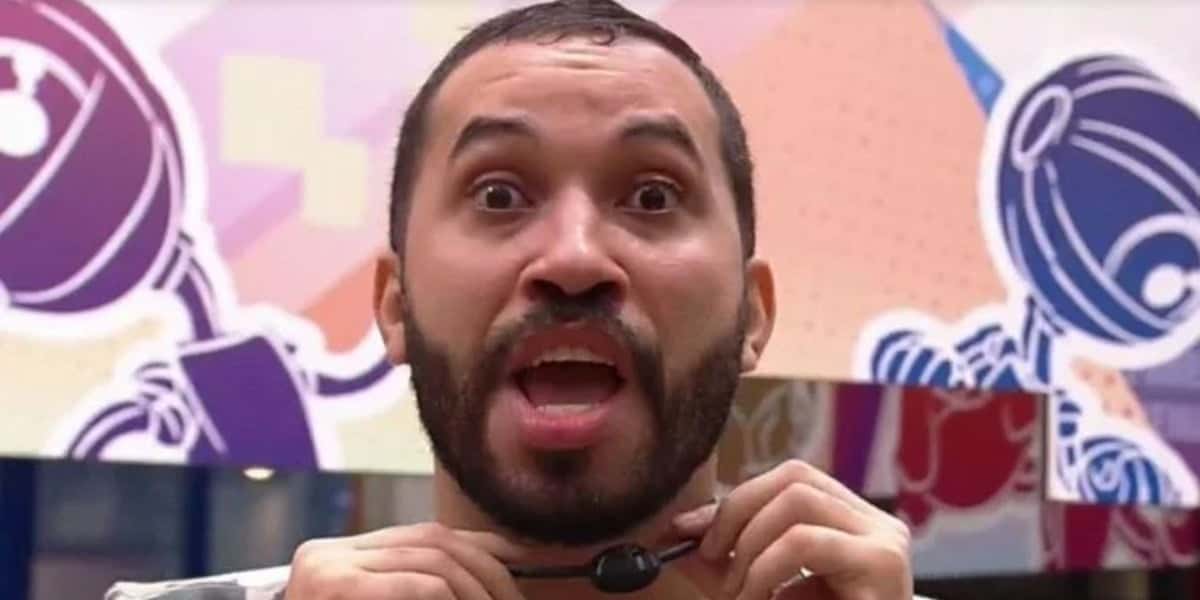 Gilberto no BBB21 (Foto: Reprodução)