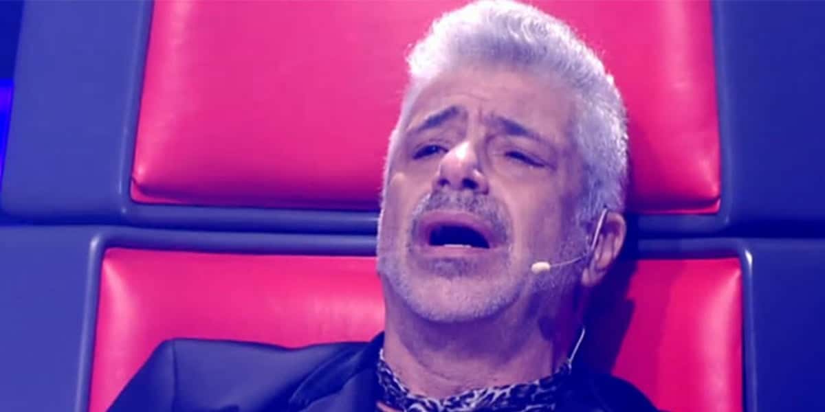 Lulu Santos foi técnico de Rafael Dias no The Voice Brasil (Foto: Reprodução)