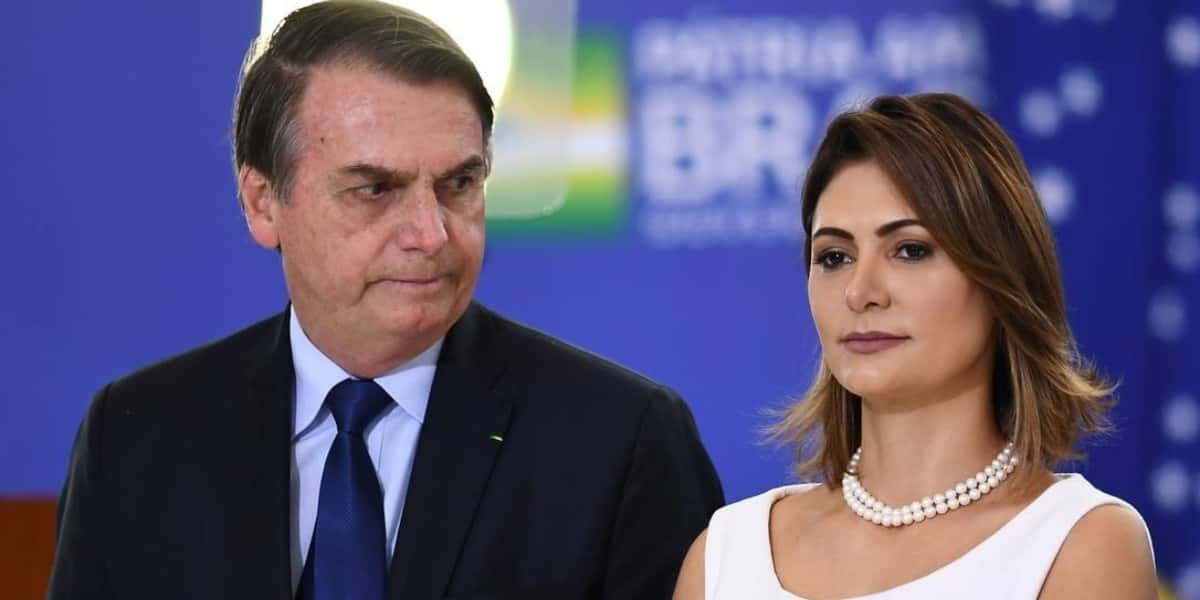 Michelle Bolsonaro é casada com o presidente do Brasil (Foto: Divulgação)