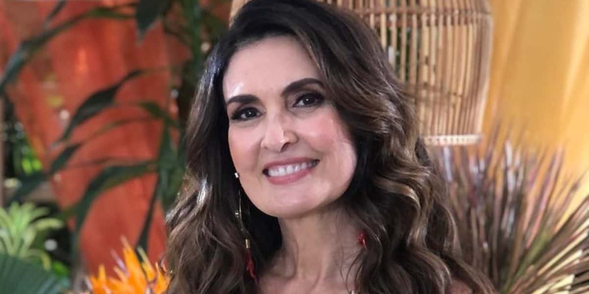 Fátima Bernardes apresenta o "Encontro" (Foto: Reprodução/Instagram)
