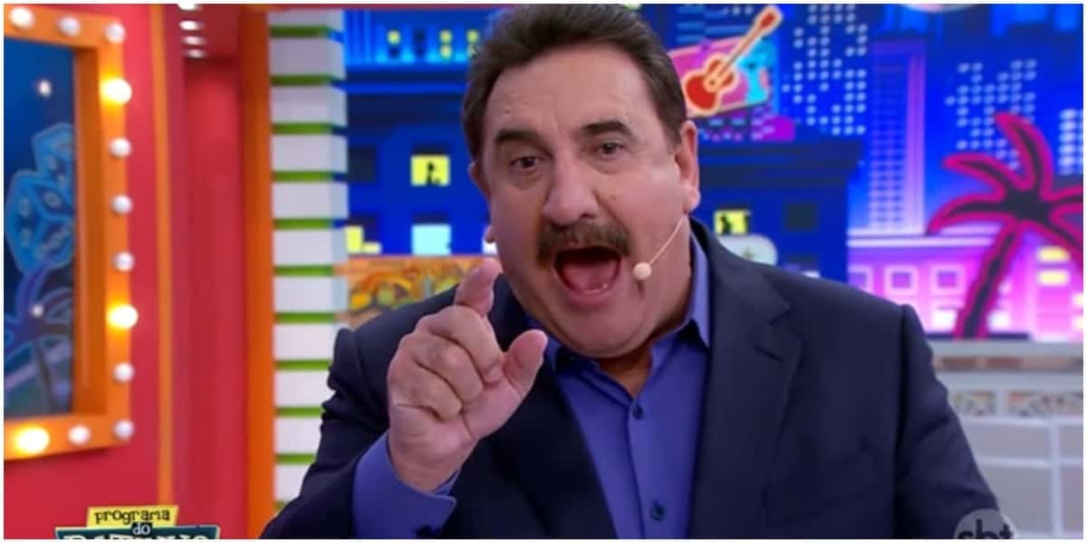 Ratinho deu o que falar em seu programa ao vivo - Foto: Reprodução