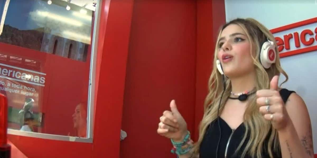 Ingrid Guimarães mencionou a Fazenda, da Record, em uma brincadeira com Viih Tube no BBB21 (Foto: Reprodução / TV Globo)