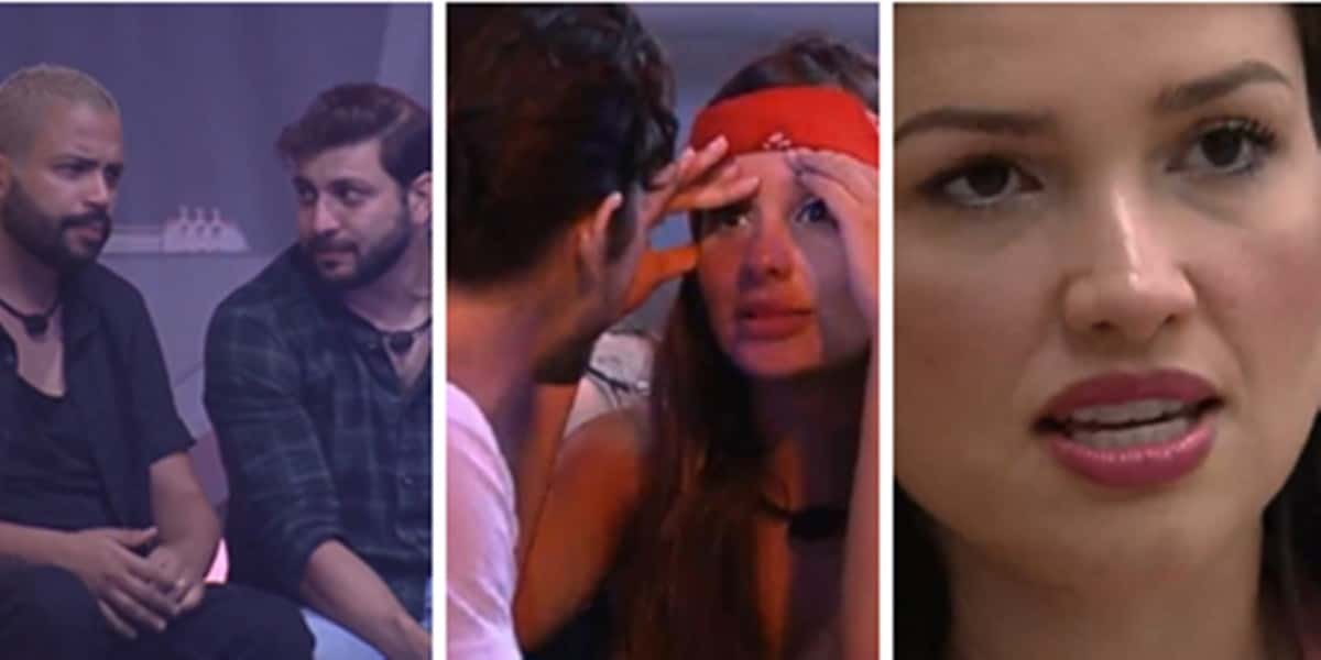 Festa do BBB21 foi bastante agitada (Foto: Montagem/TV Foco)