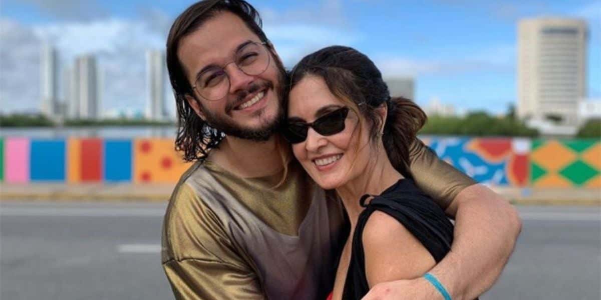 Túlio Gadêlha e Fátima Bernardes (Foto: Reprodução)