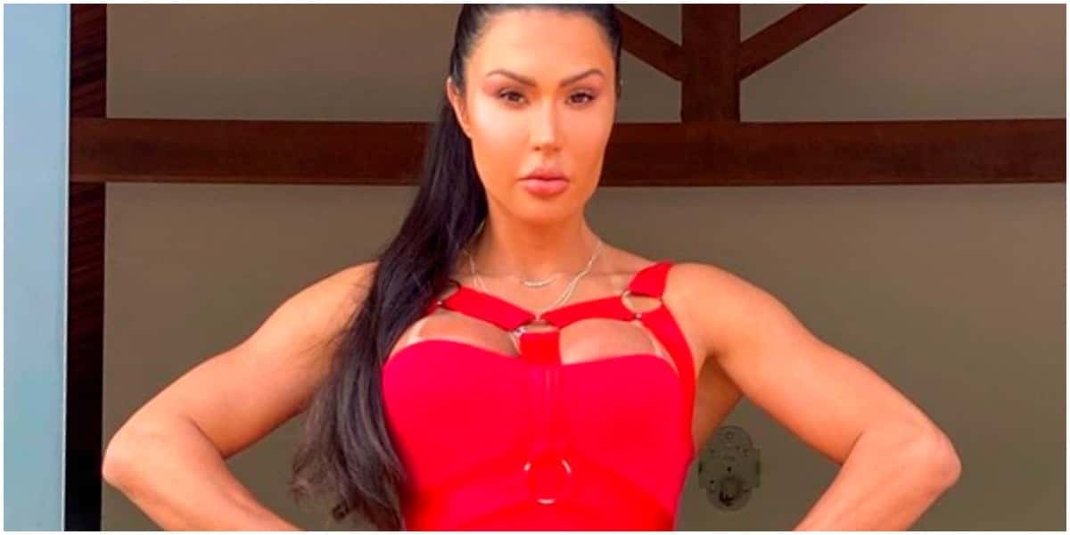 Gracyanne Barbosa voltou a causar por conta de seu corpo (Foto: Reprodução)