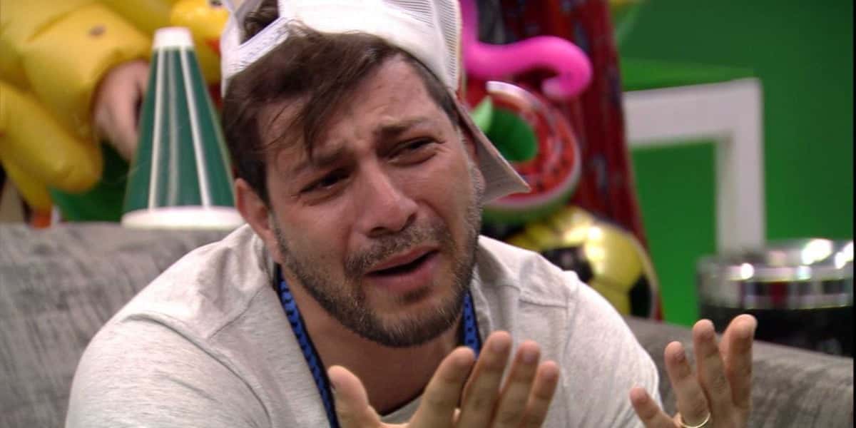 Caio no "BBB21" (Foto: Reprodução/TV Globo)