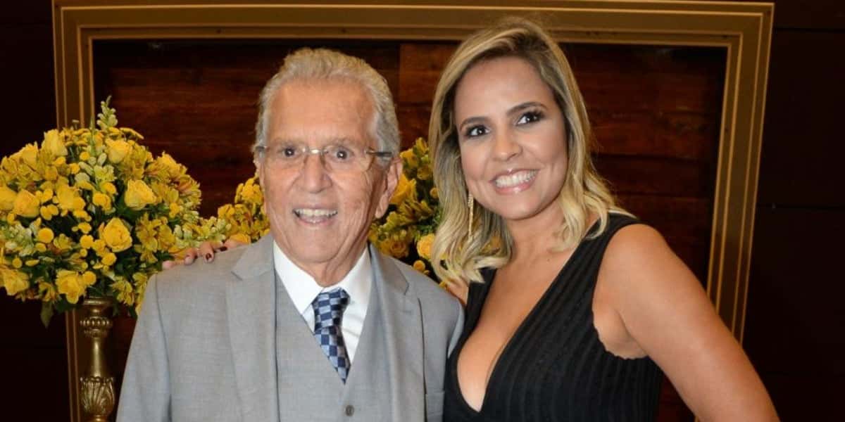 Carlos Alberto de Nóbrega é casado com Renata Domingues (Foto: Francisco Cepeda e Patrícia Devoraes/AgNews)