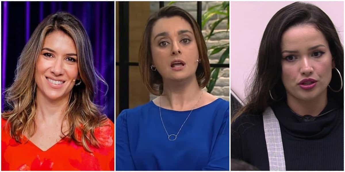 Rebeca Abravabel, Catia Fonseca e Juliette do BBB21 (Foto: Reprodução)