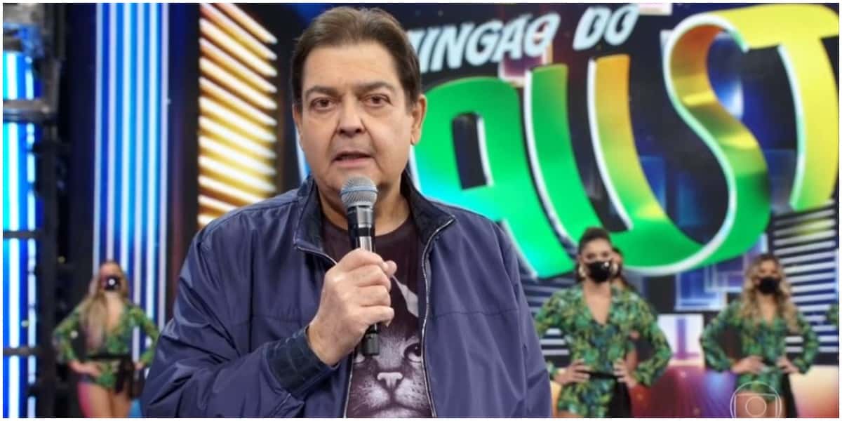 O apresentador Faustão, da Globo, surpreendeu - Foto: Reprodução