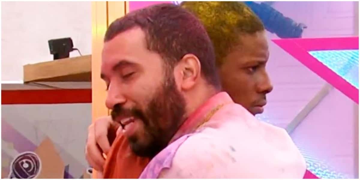 Gilberto e Lucas Penteado no BBB21 - Foto: Reprodução