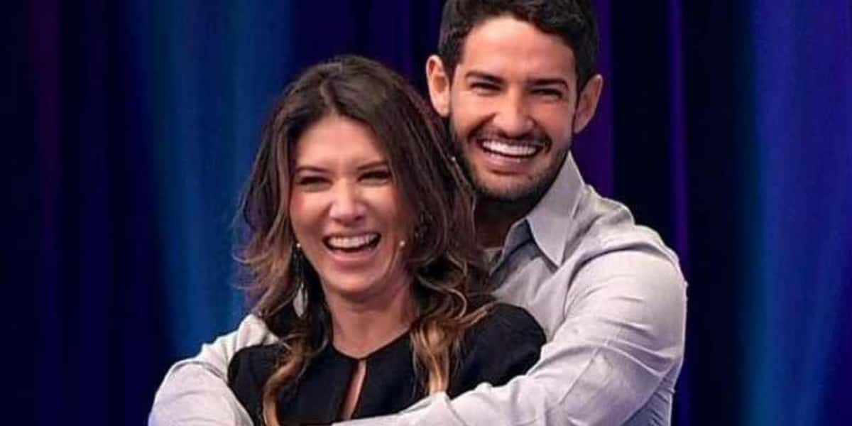Pato e Rebeca Abravanel são casados desde 2019 (Foto: Reprodução/SBT)