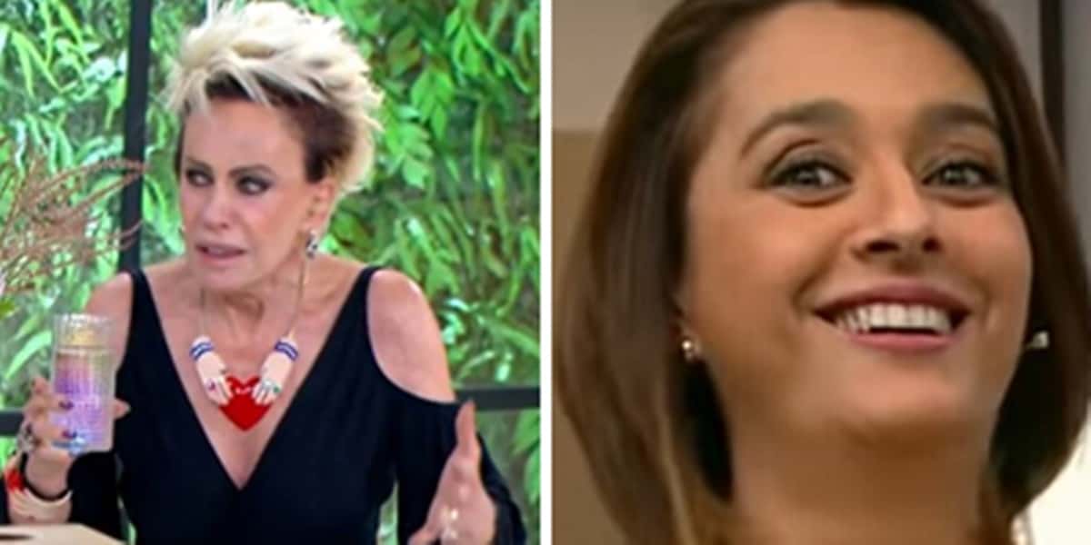 Ana Maria Braga e Catia Fonseca realizaram dinâmicas semelhantes em seus programas (Imagem: Montagem/TV Foco)