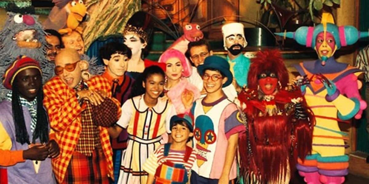 Elenco do seriado Castelo Rá Tim Bum (Foto: Divulgação)