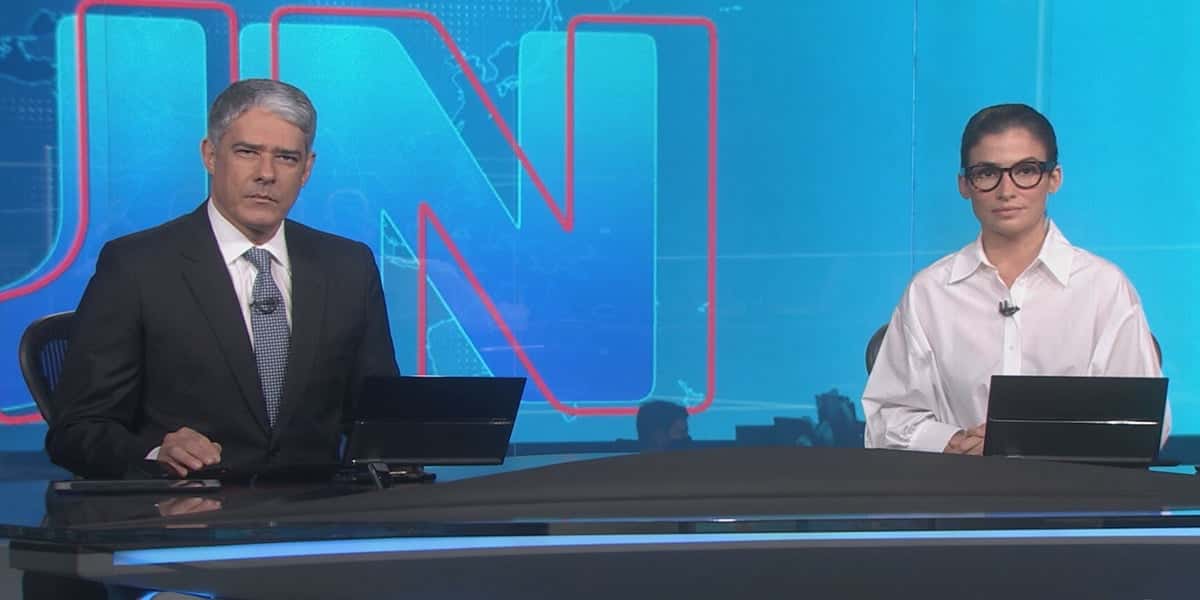 O Jornal Nacional sofreu uma queda de audiência durante esse início de semana (Foto: Reprodução / TV Globo)