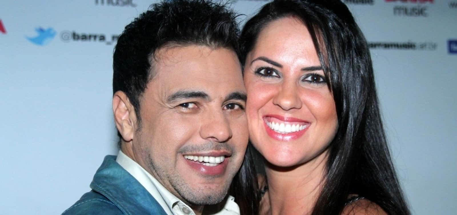 Graciele Lacerda é atual esposa de Zezé (Foto reprodução)